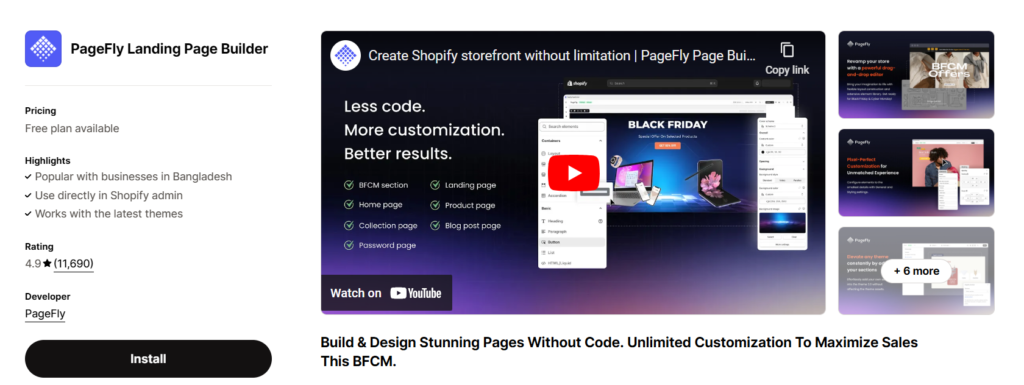 PageFly - Landing Page Builder