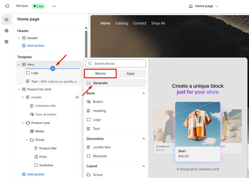 dawn-vs-horizon-shopify-theme-comparison-2025