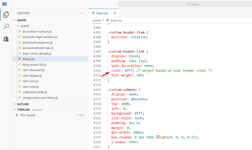 Mega menu to dropdown menu in savor